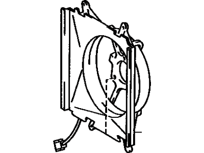 Toyota 16711-03050 Shroud Sub-Assy, Fan