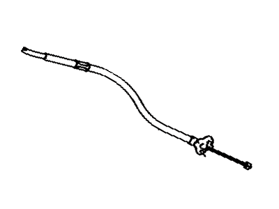 Toyota 46430-33040 Cable Assembly, Parking Brake