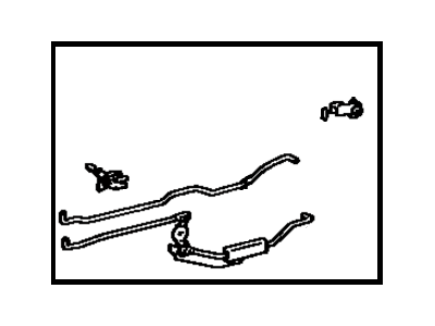 Toyota Camry Door Latch Assembly - 69050-33010