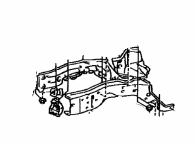 Toyota 57101-33010 Member Sub-Assy, Front Side, RH