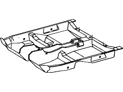 Toyota 58510-33030-04 Carpet Assy, Floor, Front