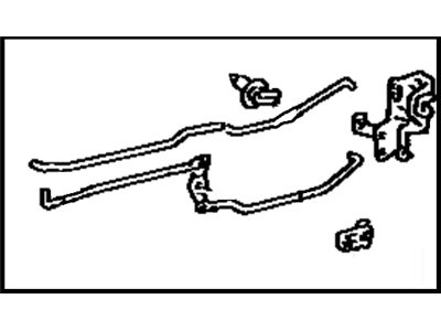 1992 Toyota Camry Door Lock - 69340-33010