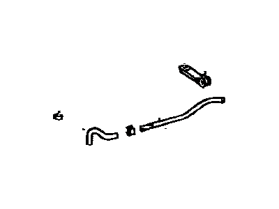 Toyota 77012-33010 Tube Sub-Assy, Fuel Tank Breather