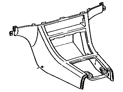 Toyota 58810-06010-K0 Box, Console, Front