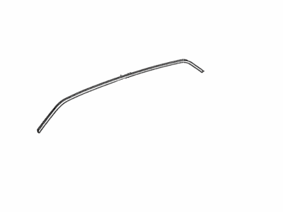 Toyota 62382-32040 Weatherstrip, Roof Side Rail, Front LH