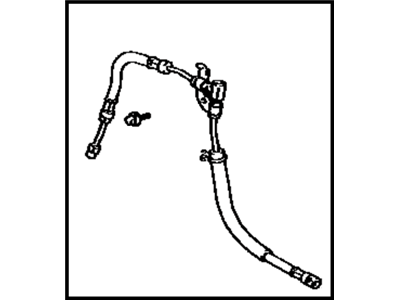 Toyota 44411-33040 Hose, Pressure Feed