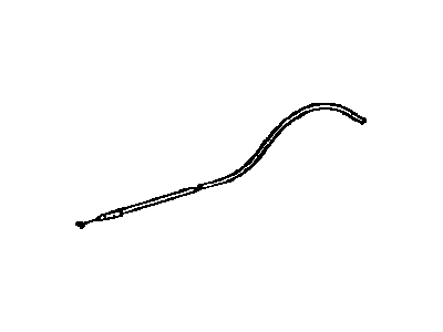 Toyota Camry Fuel Door Release Cable - 77035-33010