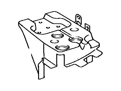 Toyota 53704-33010 Support, Battery Carrier
