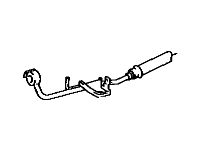 Toyota 23801-62040 Pipe Sub-Assembly, Fuel