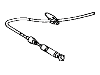 Toyota 33821-33020 Cable Transmission Control Shift