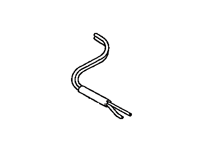 Toyota 17308-20020 Hose Sub-Assy, Vacuum