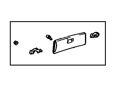 1992 Toyota Camry Glove Box - 55550-33010-02