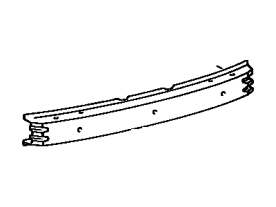 Toyota 52023-33010 Reinforcement Sub-Assy, Rear Bumper