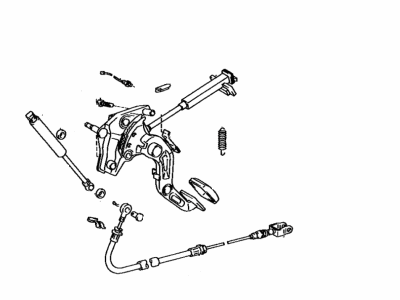 Toyota 46200-33010 Pedal Assy, Parking Brake Control