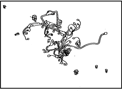 Toyota 82121-06160 Wire, Engine