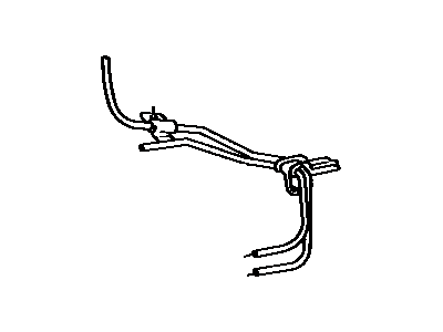 1995 Toyota Camry Oil Cooler Hose - 32907-33080