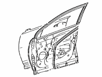 Toyota 67003-33030 Panel Sub-Assy, Rear Door, RH