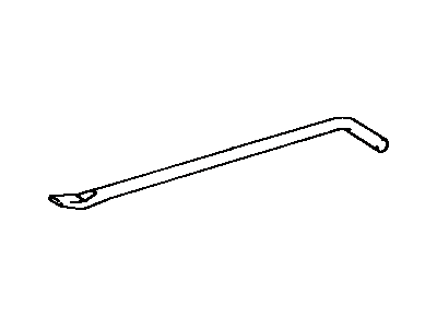 Toyota 09183-00010 Wrench, Wheel Cap