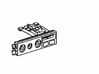 Toyota 55910-33020 Control Assy, Heater Or Boost Ventilator