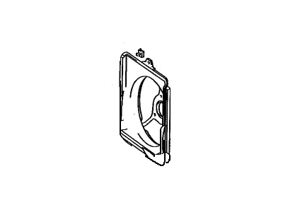 Toyota 16711-0A020 SHROUD, Fan