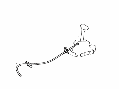 Toyota 33820-33071 Cable Assy, Transmission Control