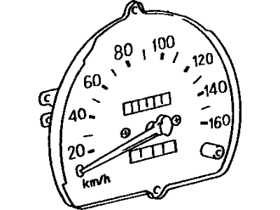 1987 Toyota Land Cruiser Speedometer - 83110-90K06