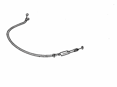 Toyota 78910-90K00 Cable Assembly, Fold Seat Lock Control