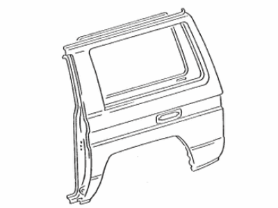 Toyota 61612-90K03 Panel, Quarter, LH