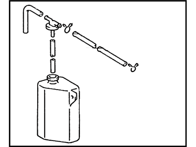 1986 Toyota Land Cruiser Coolant Reservoir - 16470-58040