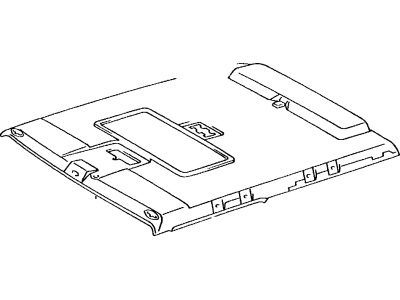 Toyota 63320-90K00-08 HEADLINING Assembly, Sun Roof Or Removable Roof