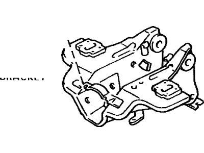 Toyota 45082-60020 Bracket Sub-Assy, Steering Column Upper Support