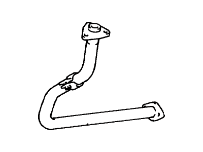 1987 Toyota Land Cruiser Catalytic Converter - 17401-58060