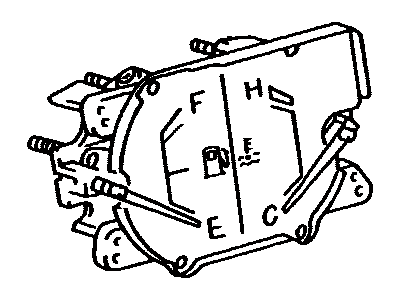 Toyota 83243-90K00 Gage Assembly, Fuel Receiver