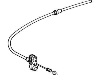 Toyota 78180-12400 Accelerator Wire Assembly 