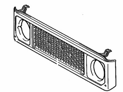 Toyota 53101-90K00 Radiator Grille Sub-Assembly