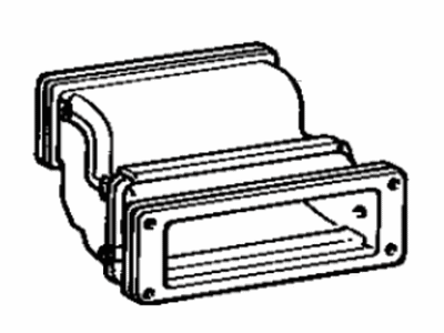 Toyota 62903-90K00 Duct Sub-Assembly, Quarter VENTILATOR, RH