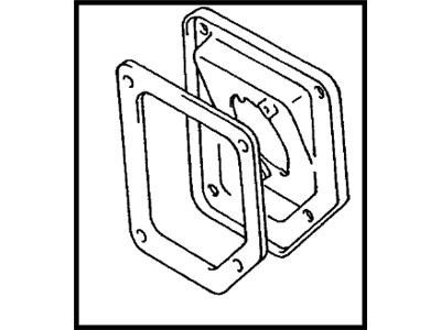 Toyota 45025-60060 Cover Sub-Assy, Steering Column Hole