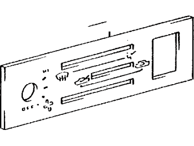 Toyota 86995-90K00 Sheet, Heater Control Name