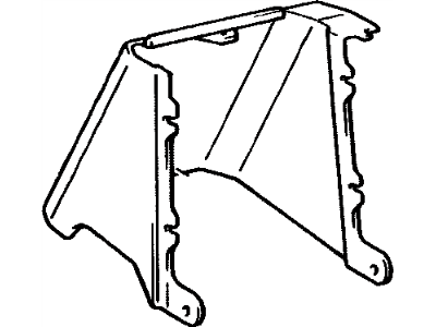 Toyota 58923-90K01-03 Panel, Console Rear End