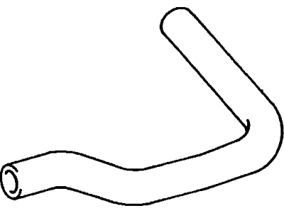 Toyota 16571-58040 Hose, Radiator, Inlet