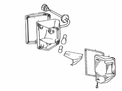 Toyota 81510-90K09 Lamp Assembly, Front Turn Signal, RH