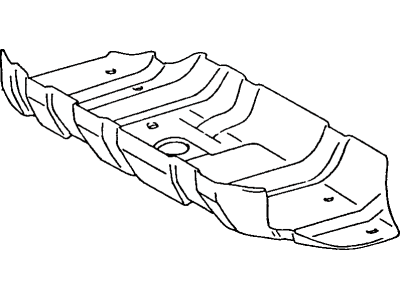 Toyota 77606-60030 Protector Sub-Assy, Fuel Tank