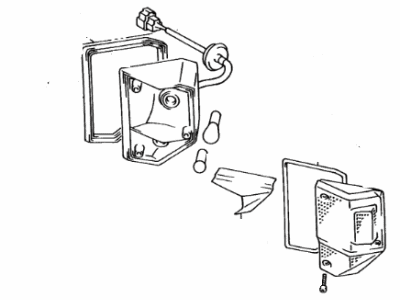 Toyota 81520-69245 Lamp Assy, Front Turn Signal, LH