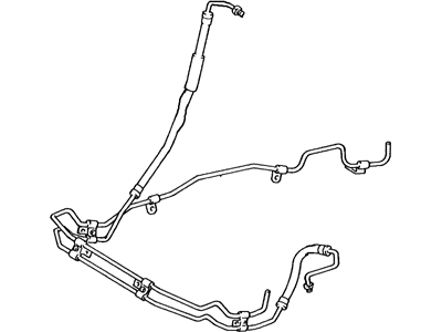 Toyota 44410-60091 Tube Assembly, Pressure Feed