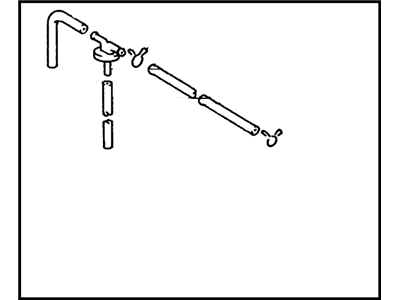 Toyota 16405-58020 Cap Sub-Assembly, Reserve Tank