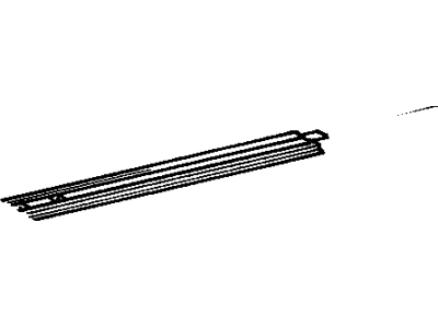 Toyota 63207-22010 Rail Sub-Assembly, Sliding Roof Guide, RH