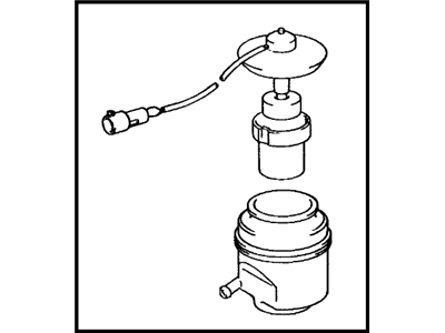 Toyota 47202-60040 Reservoir Sub-Assembly, Brake Master Cylinder