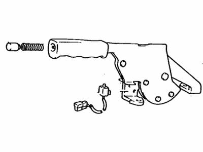 Toyota 46210-60060-03 Lever Assembly, Parking Brake