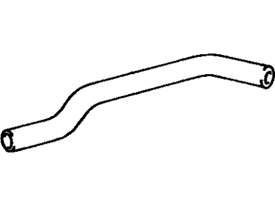 Toyota 87245-90K28 Hose, Rear Heater Water Inlet, B