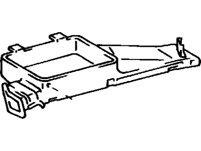 Toyota 87201-90K03 Duct Sub-Assembly, Air